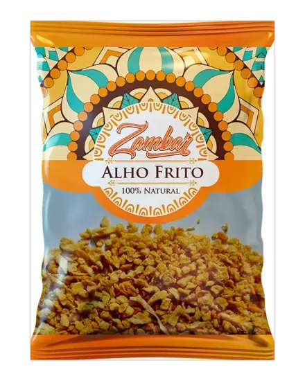 Embalagem de Alho Frito — Zambar