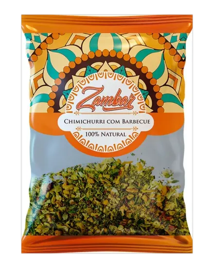 Embalagem de Chimichurri com Barbecue — Zambar