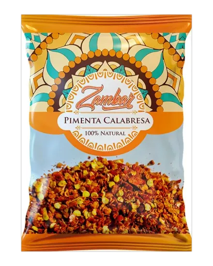 Embalagem de Pimenta Calabresa — Zambar