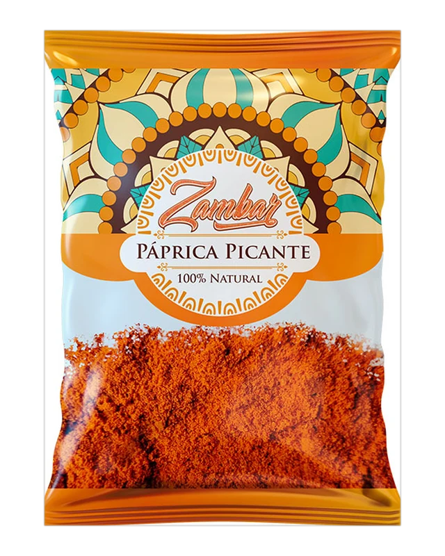 Embalagem de Páprica Picante — Zambar